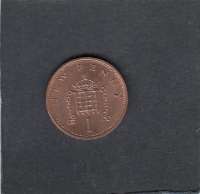 Beschrijving: 1 Penny ELIZABETH II 